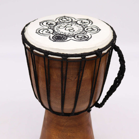 Chakra Wide Top Djembe Drum