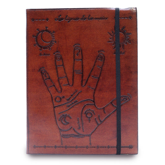 Palmistry Leather Notebook