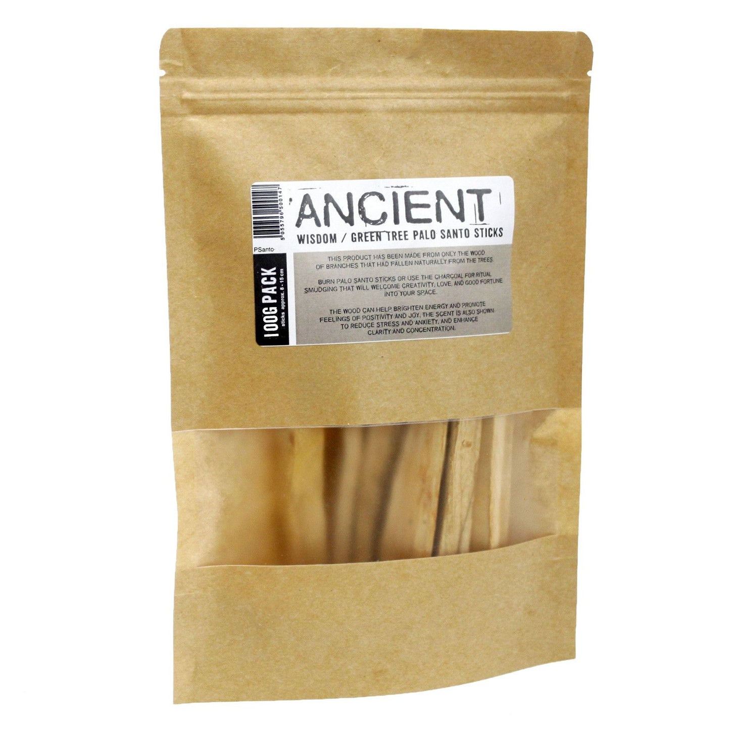 Green Tree Palo Santo Sticks (100g) – Aromatherapy & Spiritual Cleansing Sticks