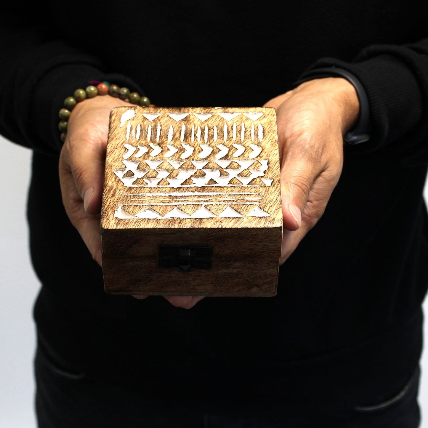 Mango Wood Box - Slavic Design