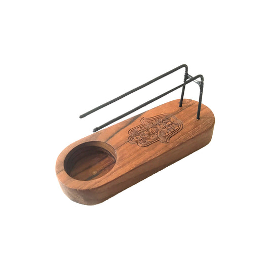Small Palo Santo Heater - Teak Wood