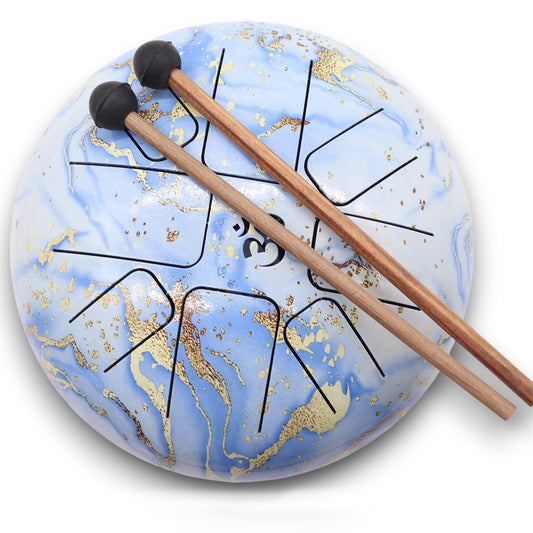 Sky Blue Hapi Drum - Medium (22×18cm)