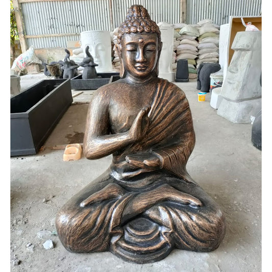 Buddha Statue 'Meditation in Stupa' - 1.5m