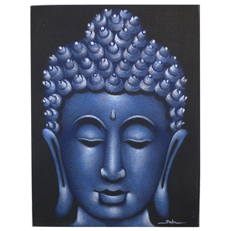 Buddha Painting - Sand Finish
