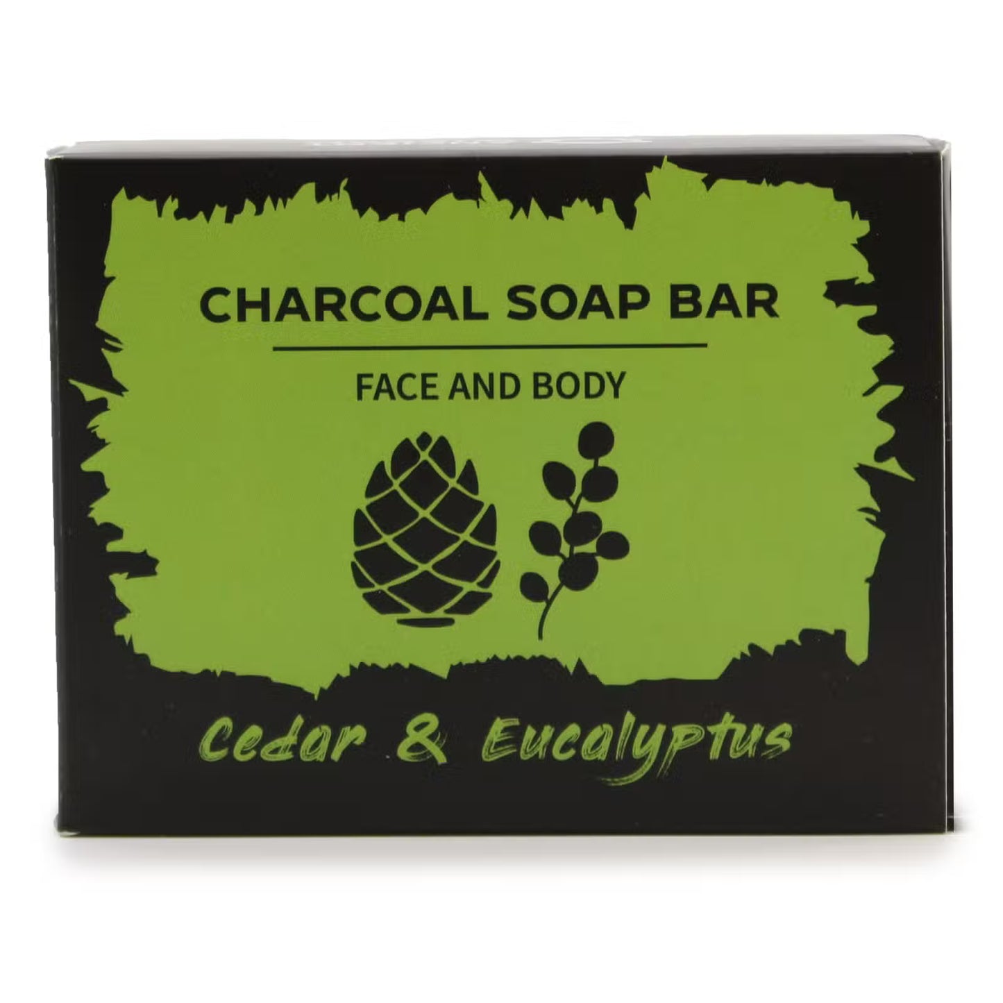 Natural Activated Charcoal Soap Bar - Hemp Seed, Argan & Shea