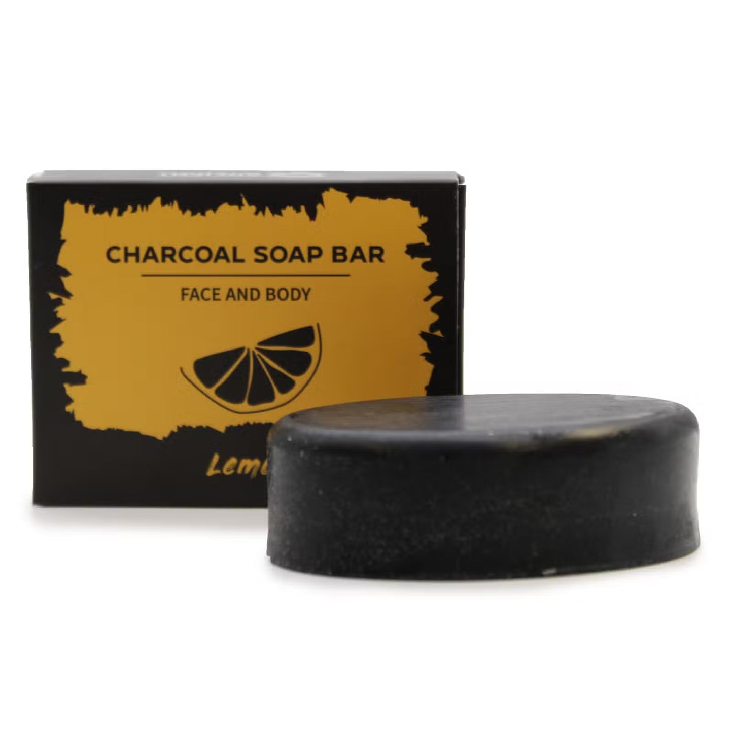 Natural Activated Charcoal Soap Bar - Hemp Seed, Argan & Shea