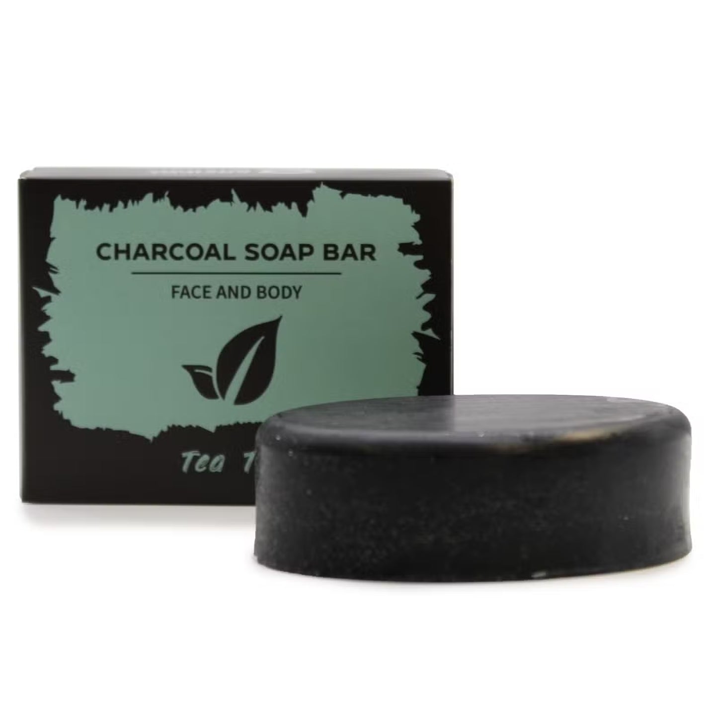 Natural Activated Charcoal Soap Bar - Hemp Seed, Argan & Shea