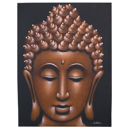 Buddha Painting - Sand Finish