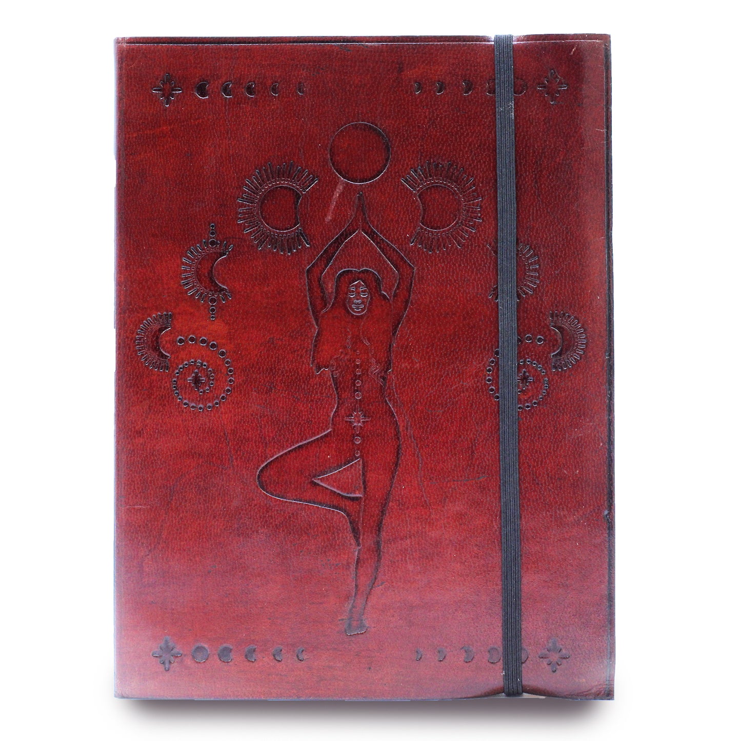 Cosmic Goddess Leather Notebook