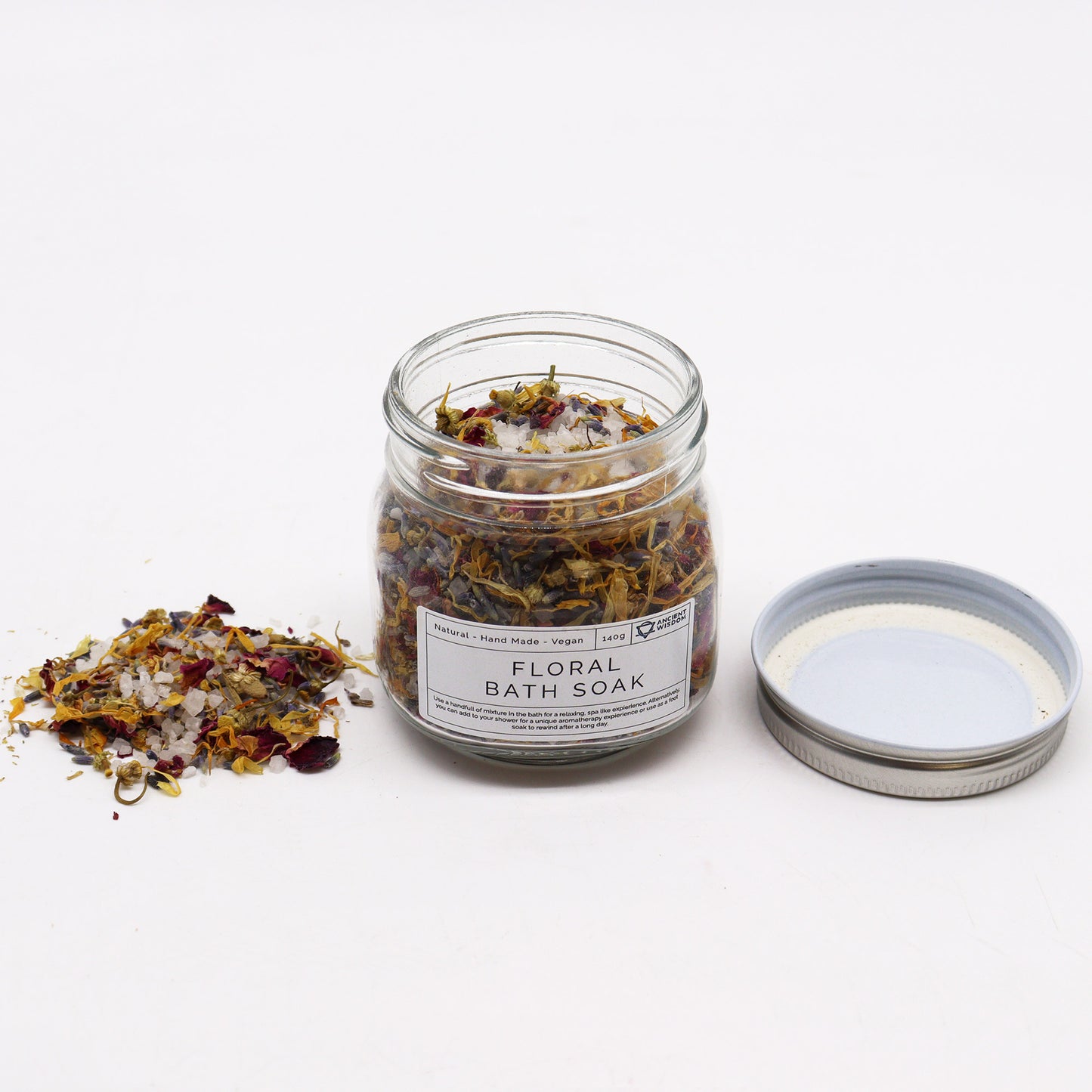 Floral Bath Soak – Botanical Ritual Blend