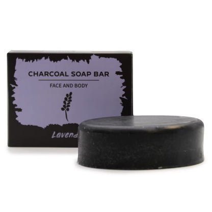 Natural Activated Charcoal Soap Bar - Hemp Seed, Argan & Shea