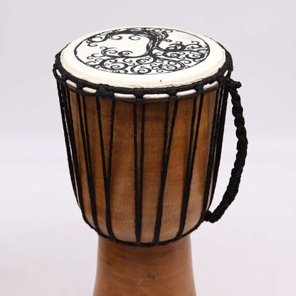 Tree of Life Wide Top Djembe Drum