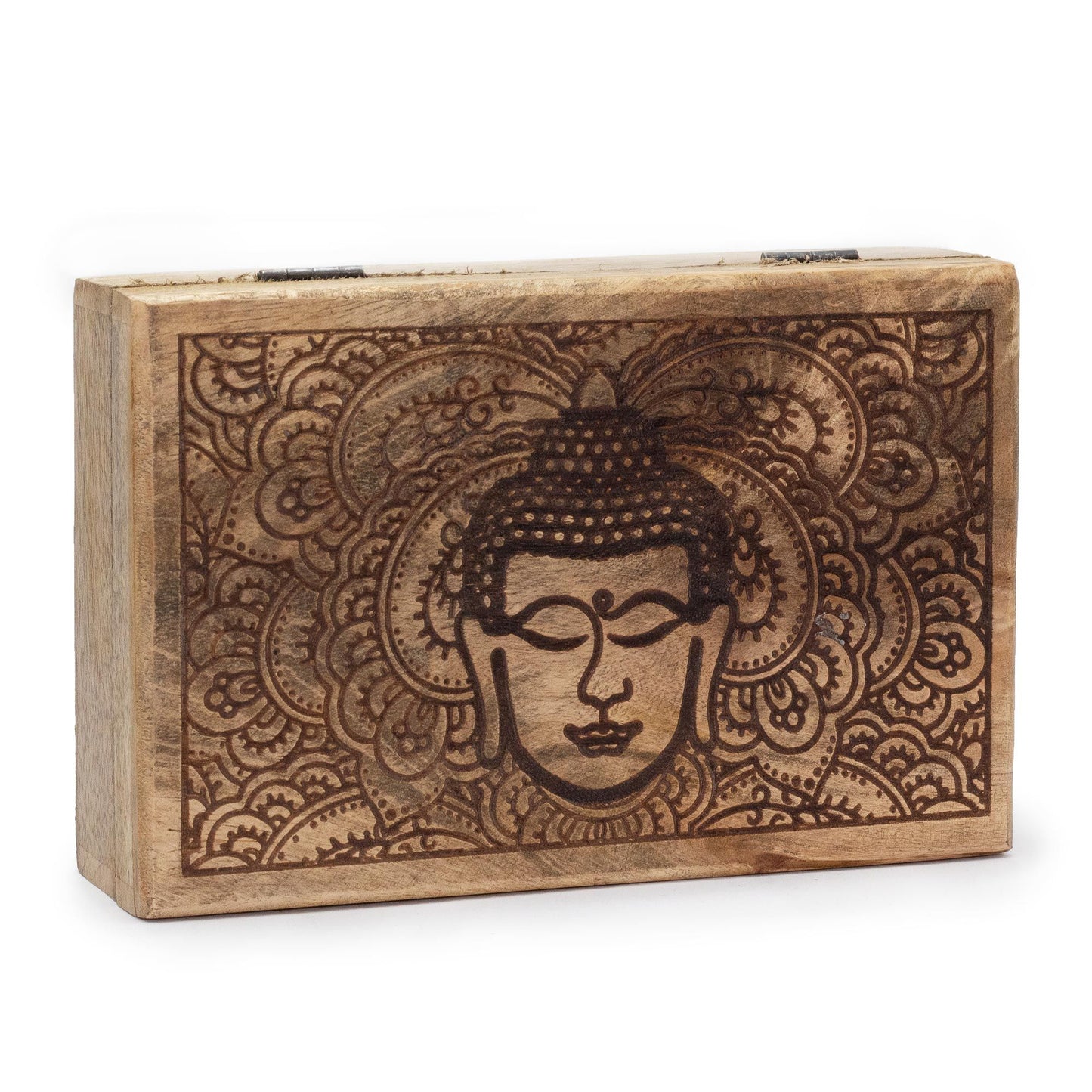 Big Rectangle Box - Buddha Design - 21.5x14x6.3cm