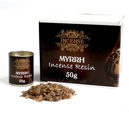 Premium Ancient Resin Incense – Myrrh & Amber